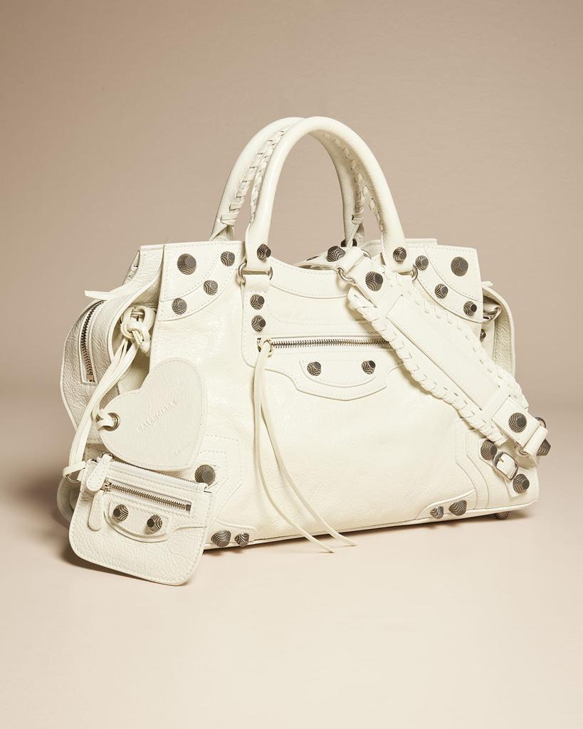 直営店☆BALENCIAGA☆ NEO CAGOLE 2WAY バッグ/OPTIC WHITE Balenciaga】直営店購入 Neo Cagole XS 2WAY TOTE BAG |