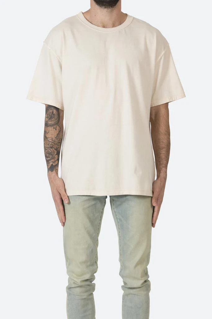 商品MNML|Inside Out Tee - Natural,价格¥61,第2张图片详细描述