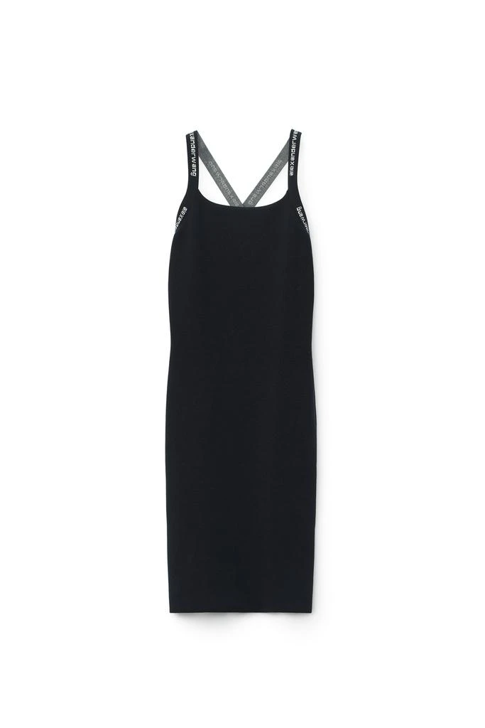 商品Alexander Wang|JACQUARD LOGO DRESS IN STRETCH KNIT,价格¥3357,第1张图片