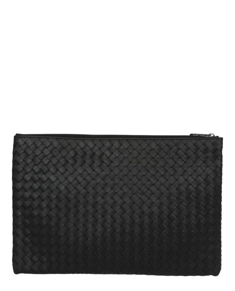 商品Bottega Veneta|女式 Intrecciato 皮革扁平手拿包,价格¥1836,第4张图片详细描述