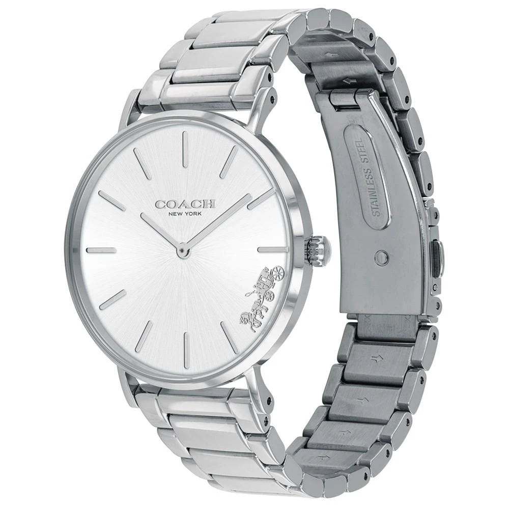 商品Coach|Women's Perry Stainless Steel Bracelet Watch 36mm,价格¥1449,第3张图片详细描述
