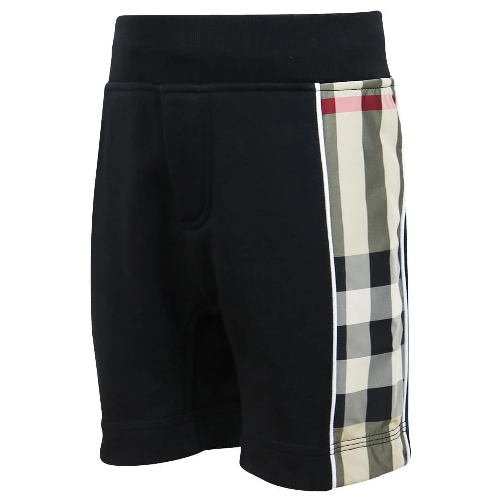 商品Burberry|Black Graham Baby Shorts,价格¥902,第2张图片详细描述