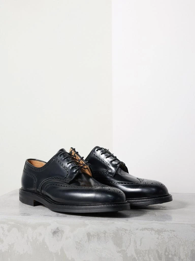 商品Crockett & Jones|Pembroke leather brogues,价格¥2876,第1张图片