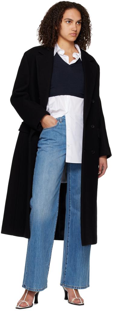 黑色 Diana 大衣商品第4张图片规格展示