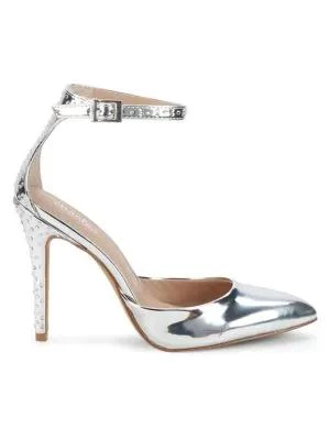 商品Charles David|Studded Metallic Pumps,价格¥200,第1张图片