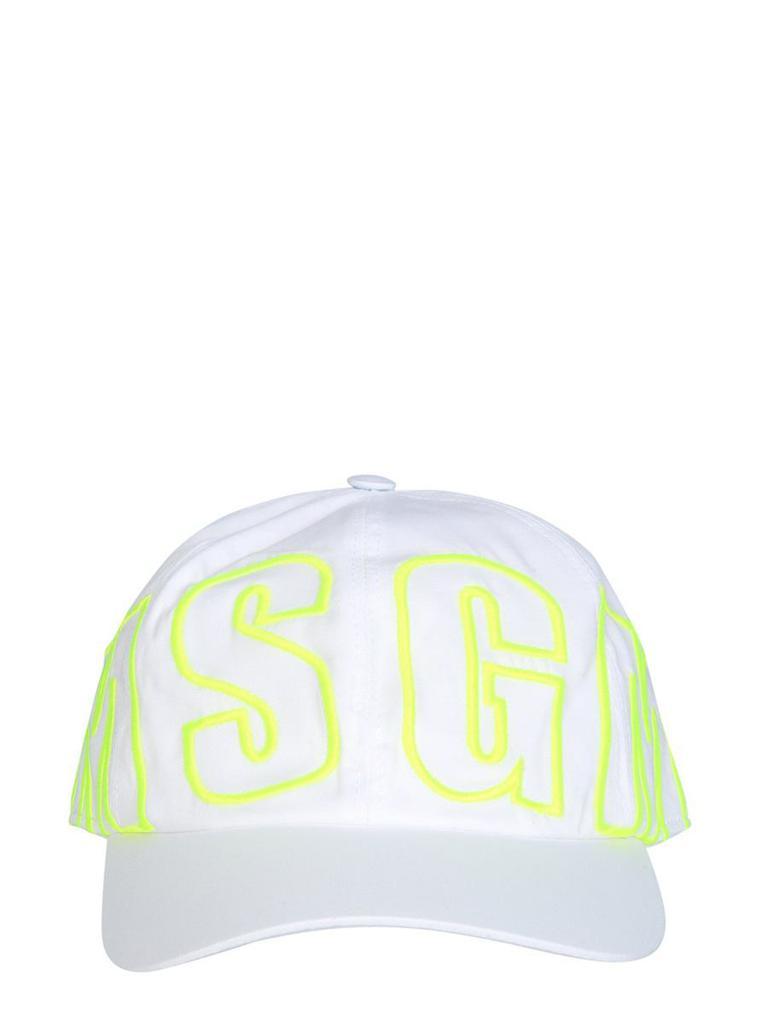 商品MSGM|MAXI LOGO BASEBALL CAP,价格¥642,第4张图片详细描述