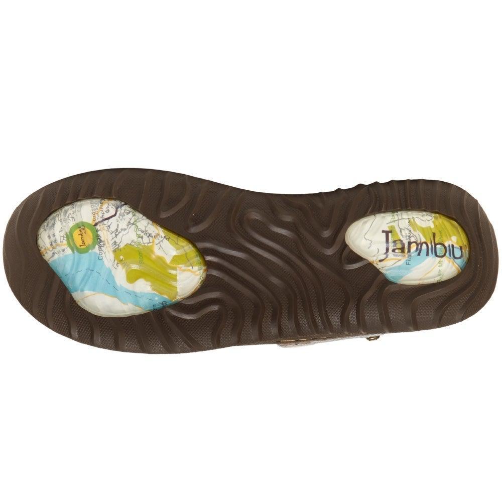 商品Jambu|Creek Perforated T-Strap Sandals,价格¥599,第5张图片详细描述