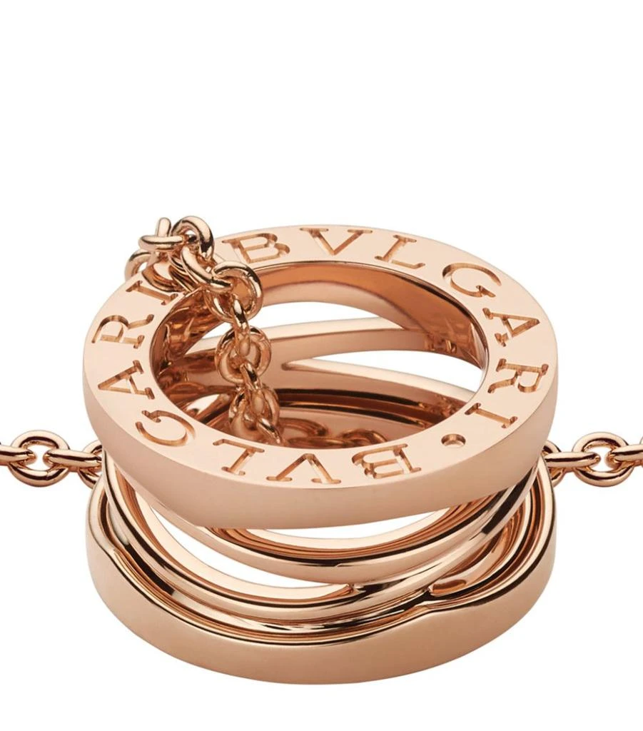 商品BVLGARI|Rose Gold B.Zero1 Spiral Necklace,价格¥38889,第2张图片详细描述