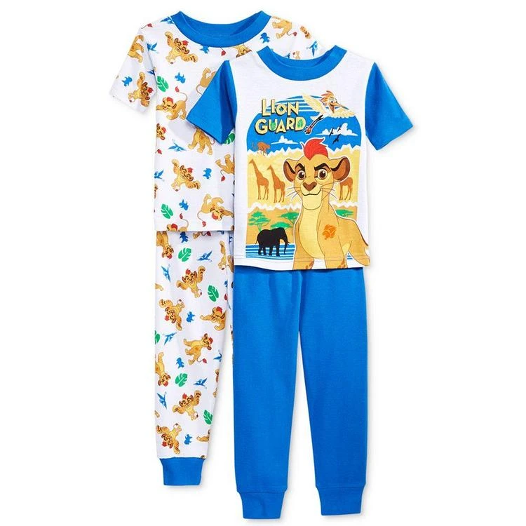 商品Disney|幼儿4-Pc. Lion King Cotton Pajama Set, Toddler Boys (2T-5T),价格¥96,第2张图片详细描述