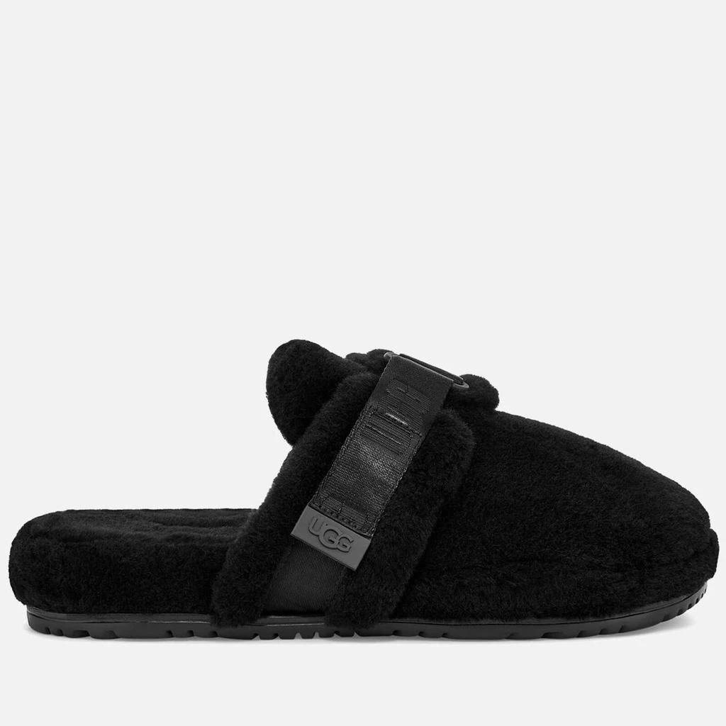 商品UGG|UGG Men's Fluff It Slippers - Black,价格¥404,第1张图片