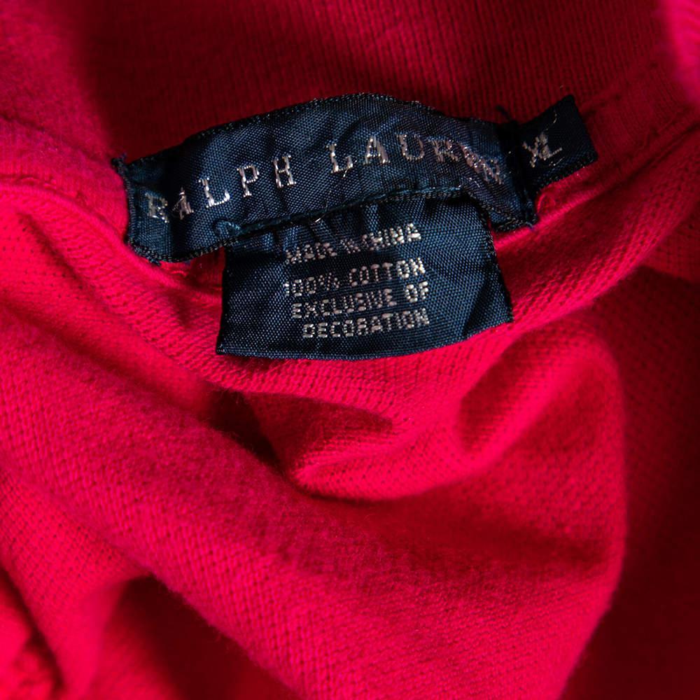 商品[二手商品] Ralph Lauren|Ralph Lauren Pink Ombre Cotton Pique Short Sleeve Polo Dress XL,价格¥868,第7张图片详细描述