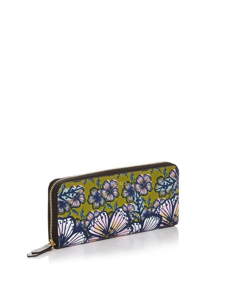 商品Furla|Gioia Zip Around Printed Extra Large Leather Wallet  ,价格¥999,第3张图片详细描述