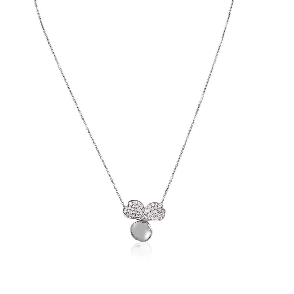 Tiffany Ladies Diamond Flower Pendant商品第1张图片规格展示
