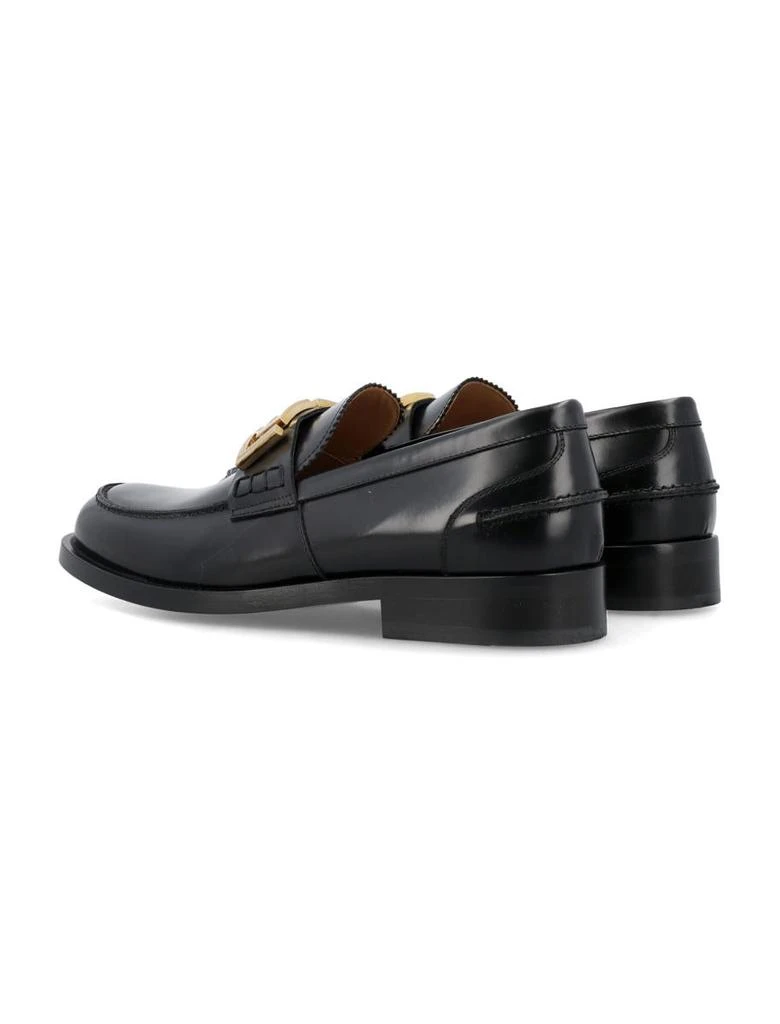 商品Versace|VERSACE La Greca plaque loafers,价格¥3314,第4张图片详细描述