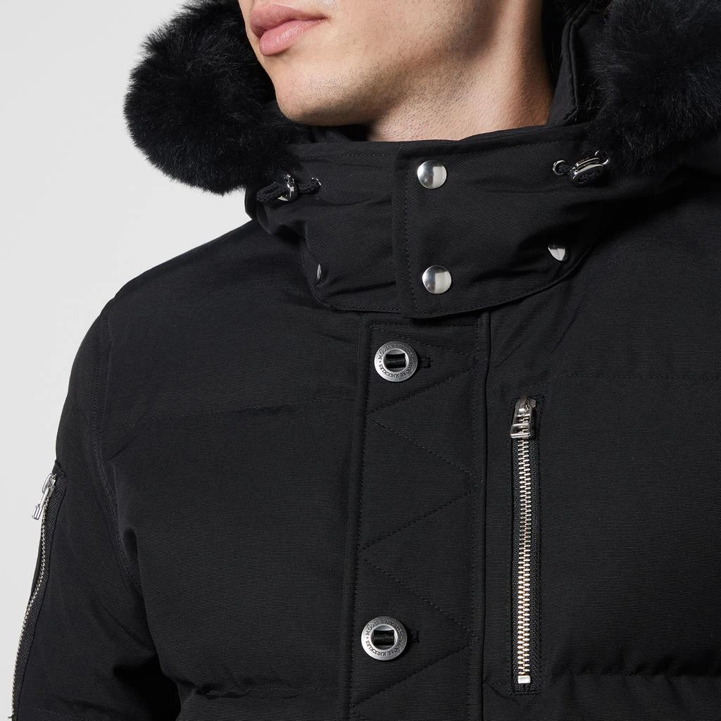 商品Moose Knuckles|Moose Knuckles 3Q Shearling-Trimmed Nylon and Cotton-Blend Down Coat,价格¥9557,第4张图片详细描述