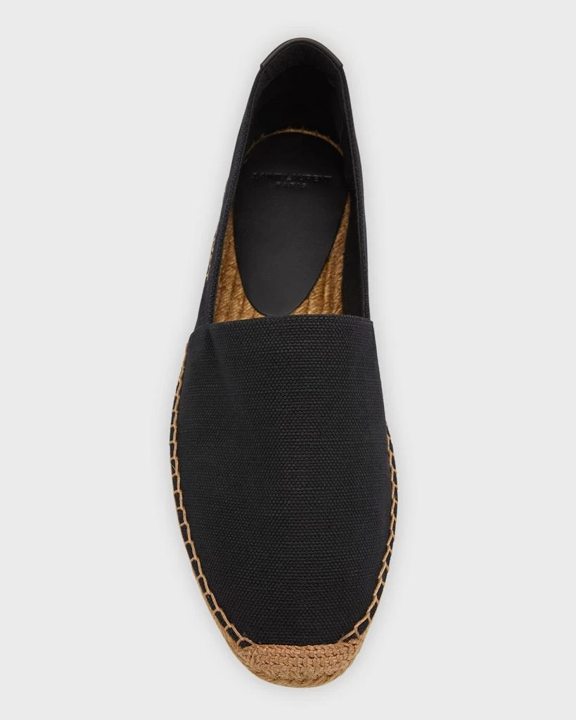 商品Yves Saint Laurent|Men's Logo-Stitched Canvas Espadrilles,价格¥5033,第5张图片详细描述
