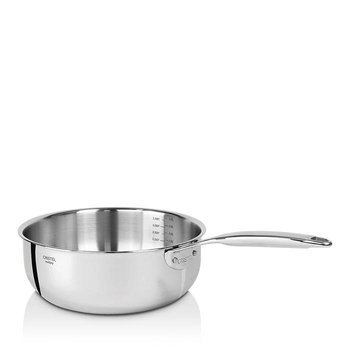 商品Cristel|Castel Pro Ultraply 3.5 Qt. Saucepan,价格¥1982,第1张图片
