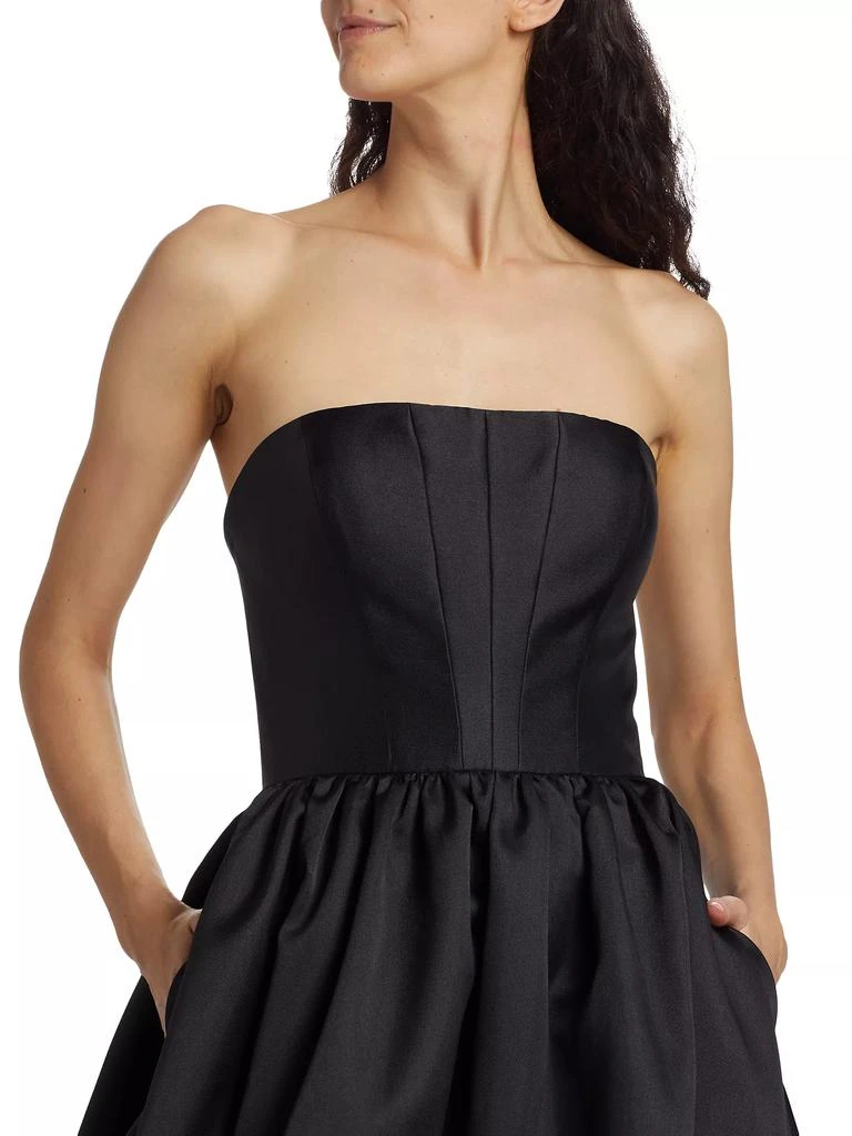 Vieda Strapless Bubble-Hem Gown 商品