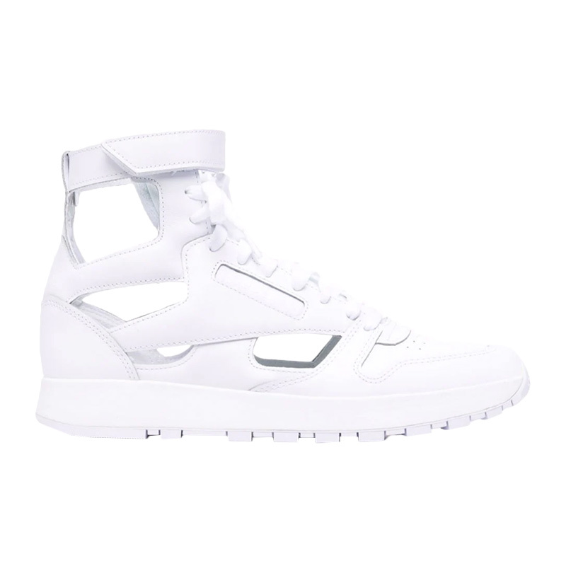 商品MAISON MARGIELA|MAISON MARGIELA 男士Reebok合作款白色镂空分趾球鞋 S37WS0569-P4241-T1003,价格¥1432,第1张图片