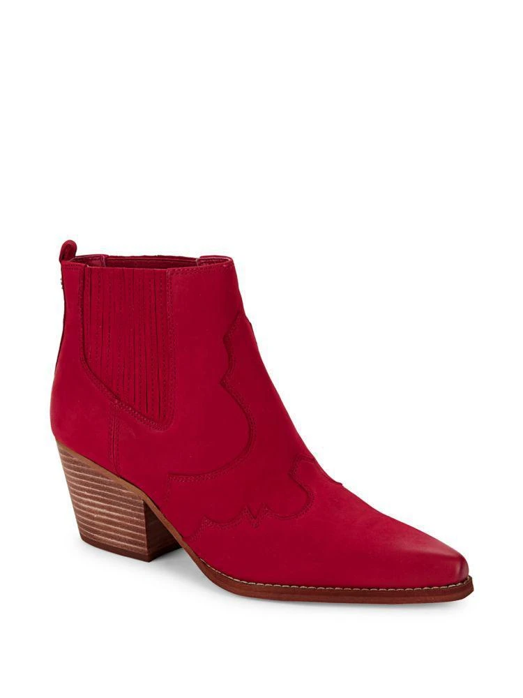 商品Sam Edelman|Winona Western Leather Booties,价格¥363,第2张图片详细描述
