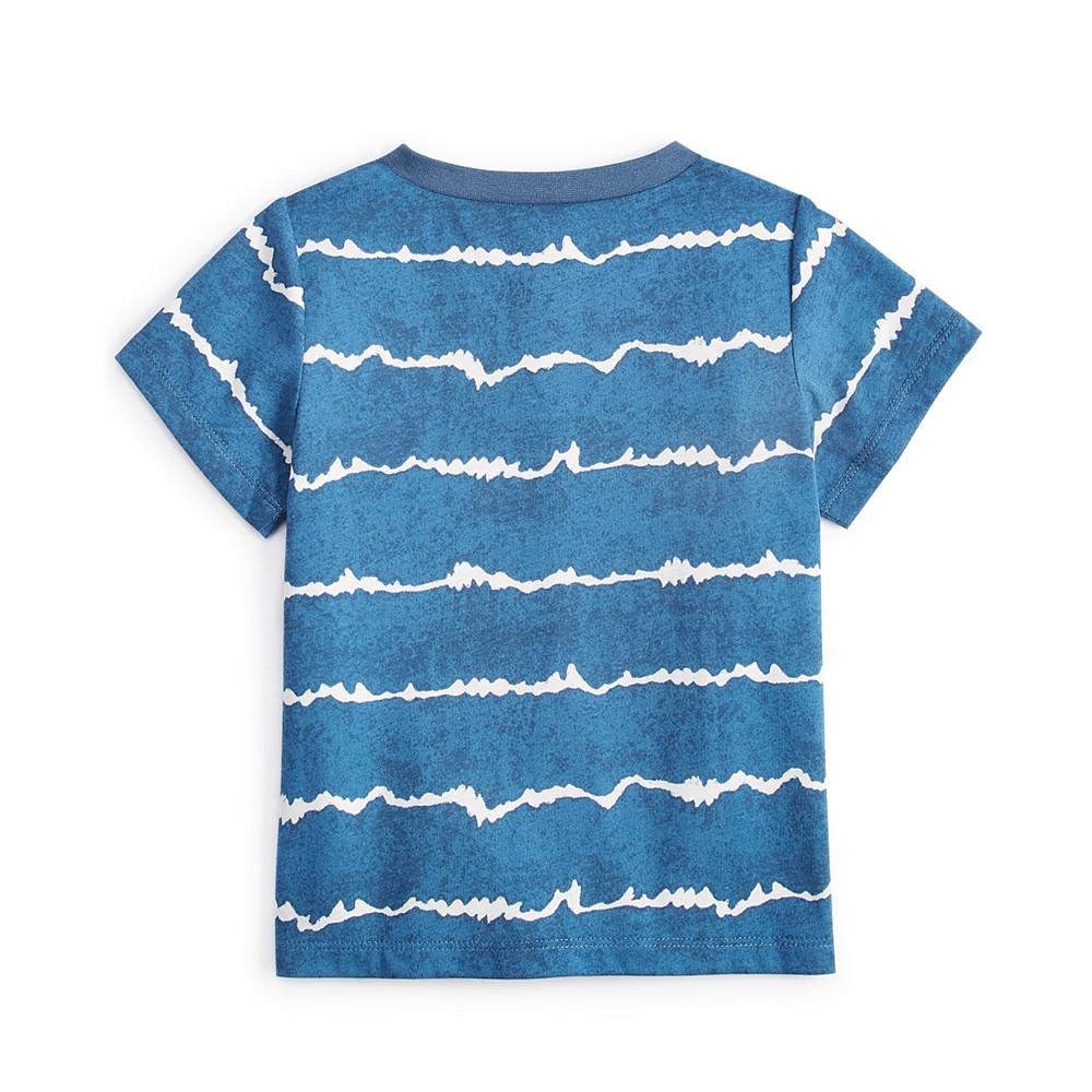 Baby Boys Tie-Dye Stripe T-Shirt, Created for Macy's商品第2张图片规格展示