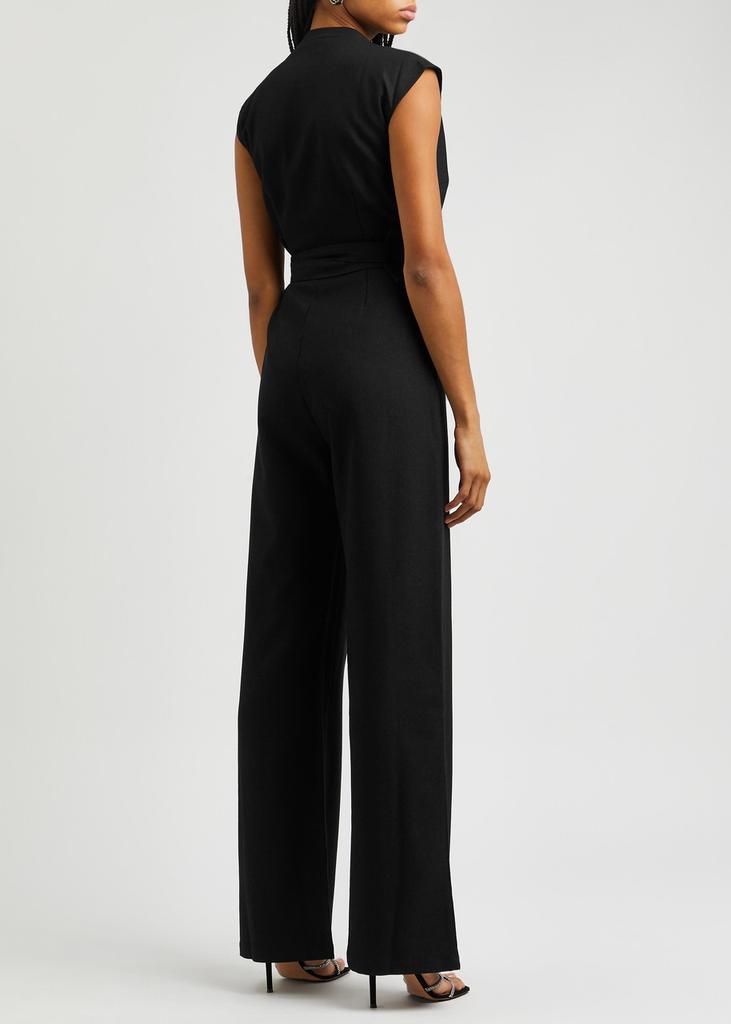 Shop Ultimate Muse wide-leg stretch-crepe jumpsuit on Sale at