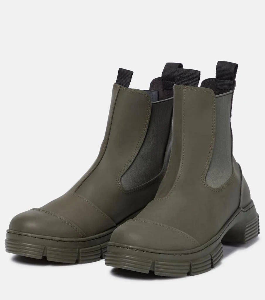 商品Ganni|Rubber ankle boots,价格¥1484,第5张图片详细描述