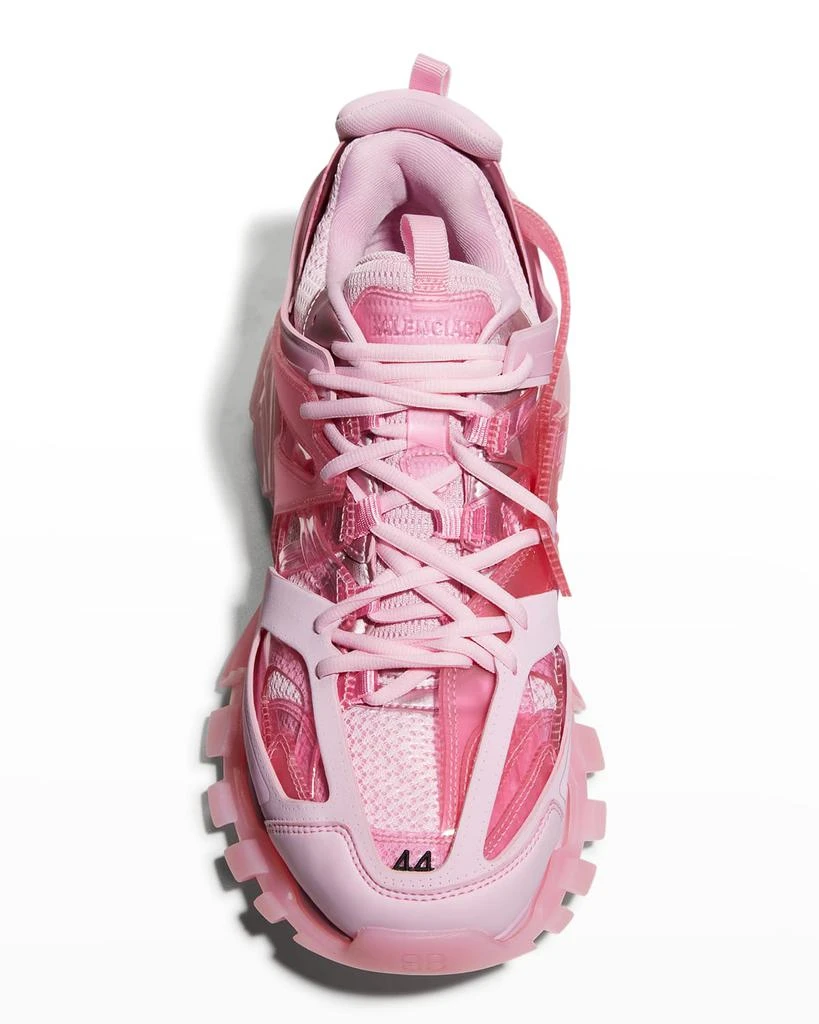 商品Balenciaga|Men's Track Tonal Clear-Sole Sneakers,价格¥4132,第5张图片详细描述