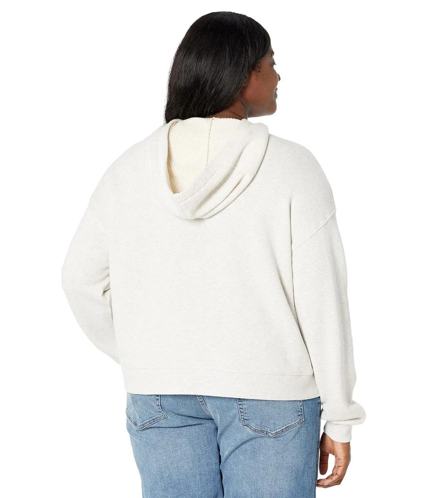 商品Madewell|Plus MWL Airyterry Hoodie Sweatshirt,价格¥199,第2张图片详细描述