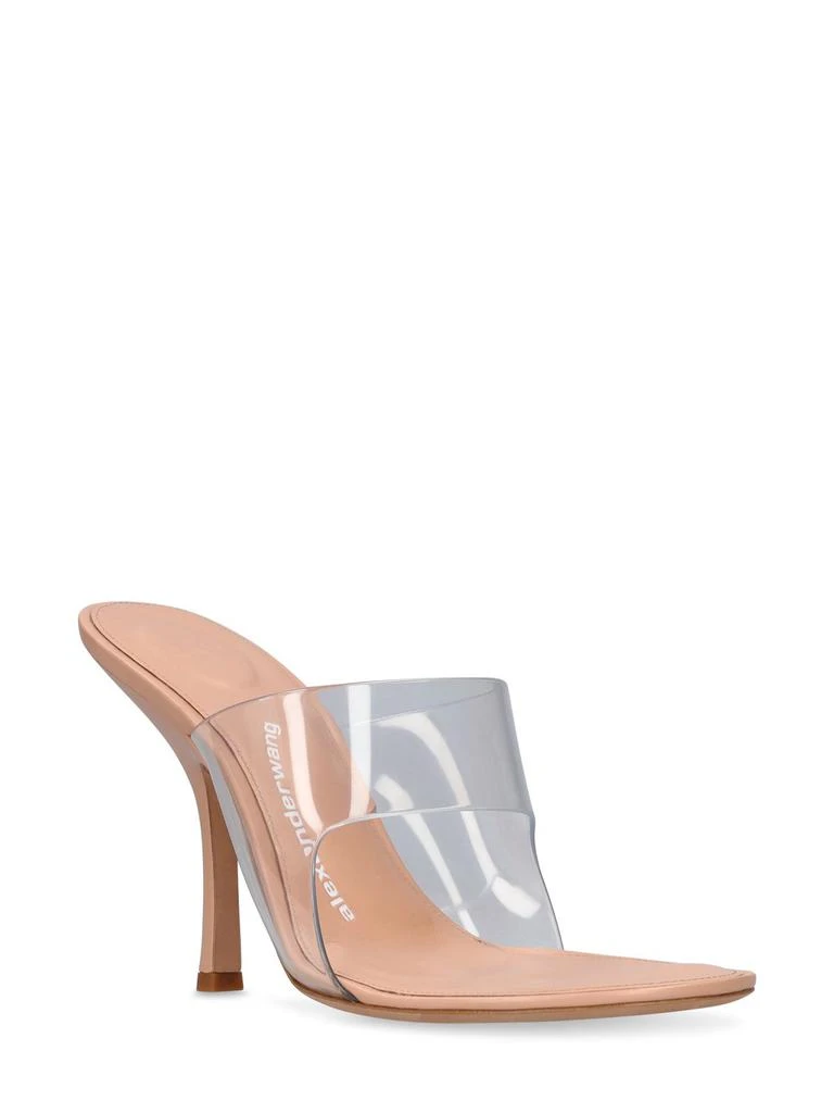 商品Alexander Wang|105mm Nude Pvc High Heel Sandals,价格¥1859,第2张图片详细描述