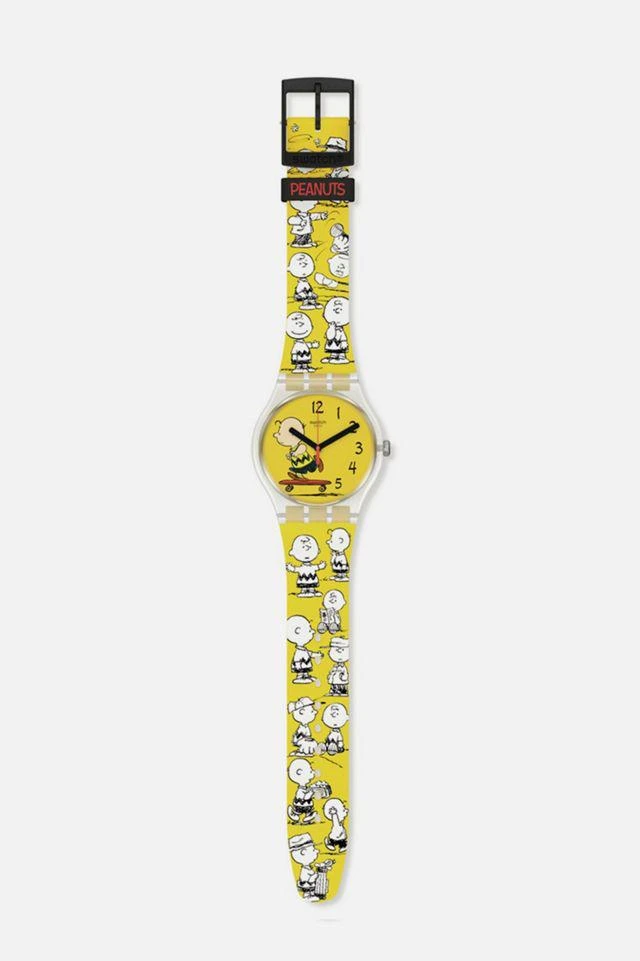 商品Swatch|Swatch X Peanuts Pow Wow Watch,价格¥788,第2张图片详细描述