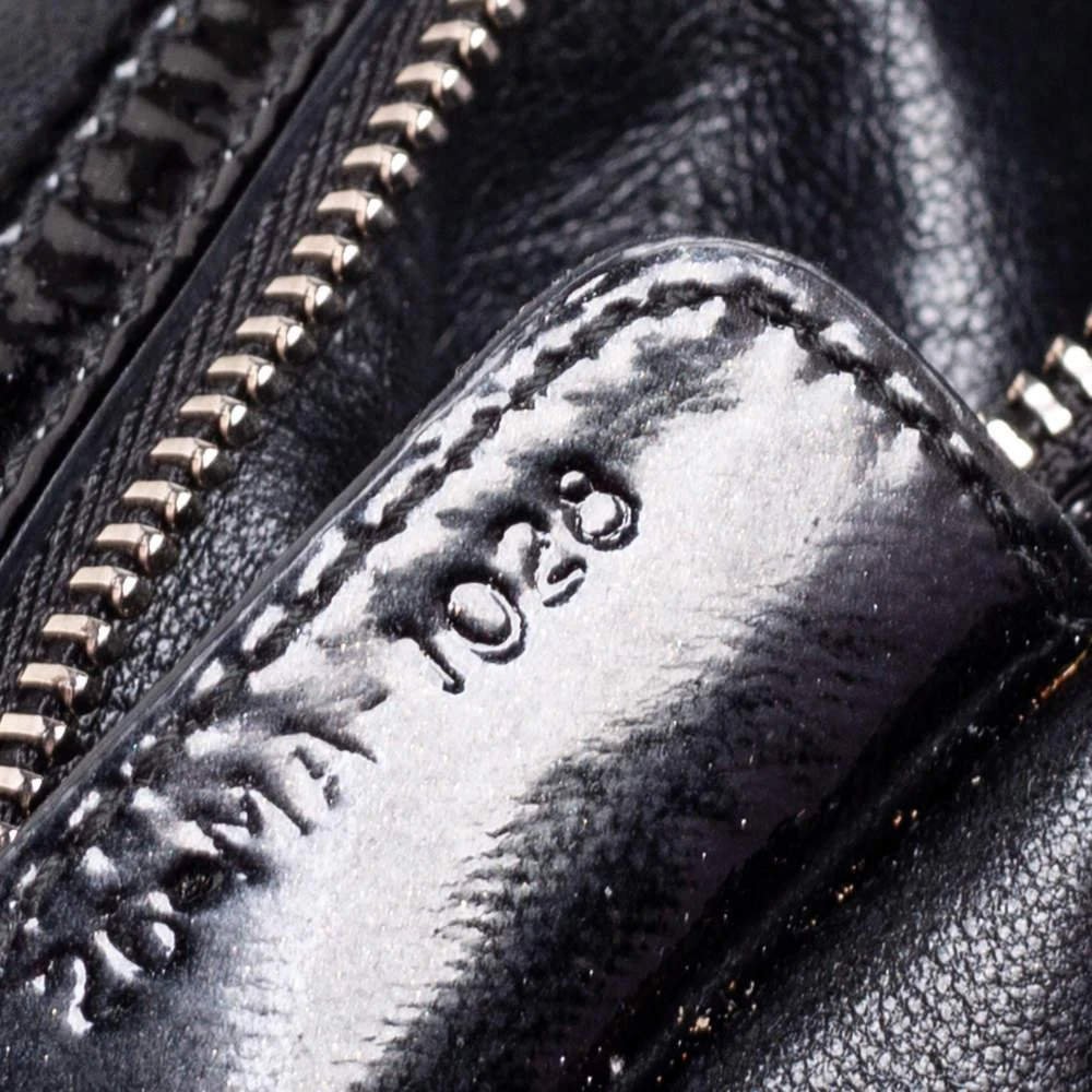 Dior Black Cannage Patent Leather Chain Tote 商品