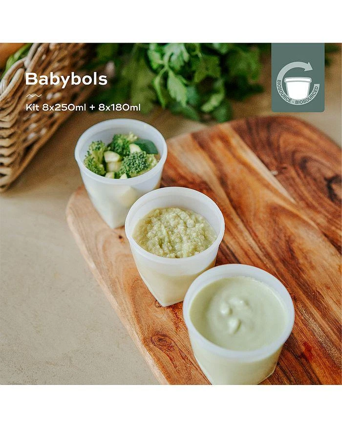 商品Babymoov|Babybowls Food Storage Containers, Set of 16,价格¥299,第5张图片详细描述