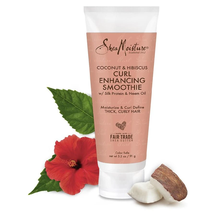 商品SheaMoisture|Curl Enhancing Smoothie Coconut & Hibiscus,价格¥26,第5张图片详细描述