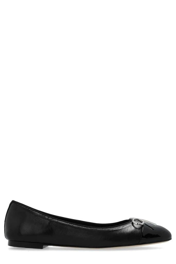商品Sophia Webster|Sophia Webster Crystal Bow Flats,价格¥1951,第1张图片