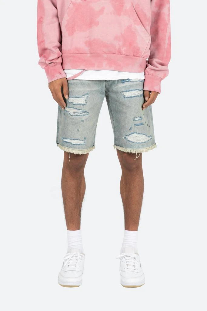 商品MNML|R465 Denim Shorts - Blue,价格¥136,第1张图片