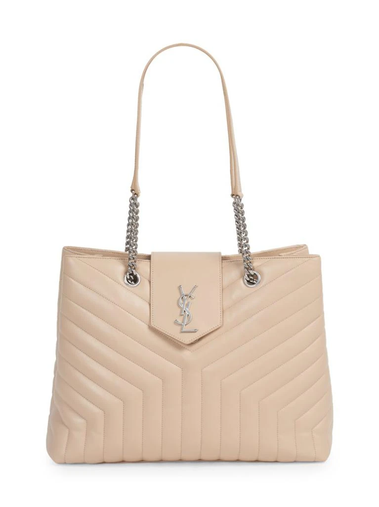 商品Yves Saint Laurent|Large Loulou Matelassé Leather Shopper,价格¥19108,第1张图片
