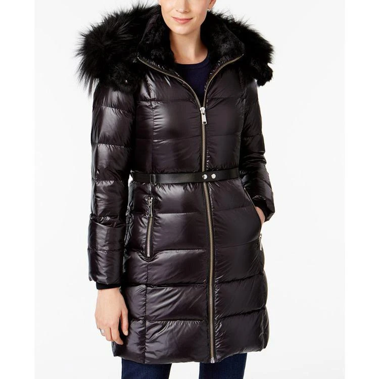 商品Andrew Marc|Fox and Rabbit-Fur-Trim Down Puffer Coat,价格¥5197,第2张图片详细描述