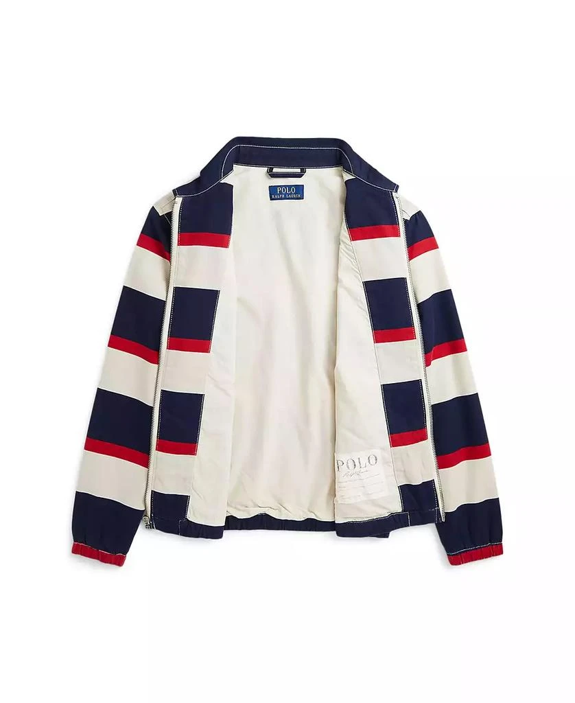 商品Ralph Lauren|Big Boys Bayport Striped Cotton Jacket,价格¥686,第3张图片详细描述