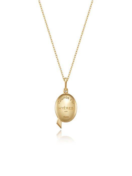 商品hyeres-lor|Penny Dor MS 14k Necklace Malachite,价格¥4405,第1张图片