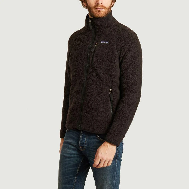 商品Patagonia|Retro Pile Fleece jacket BLACK PATAGONIA,价格¥976,第2张图片详细描述