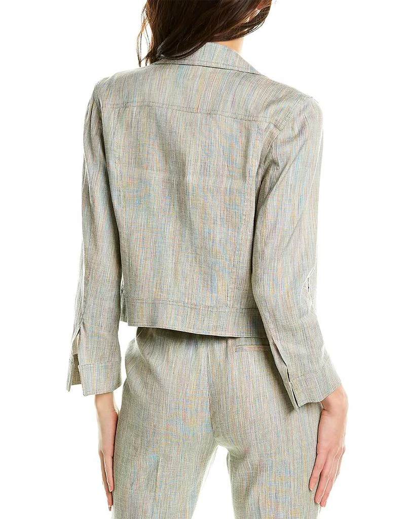 商品Theory|Theory Shrunken Linen-Blend Jacket,价格¥790,第2张图片详细描述