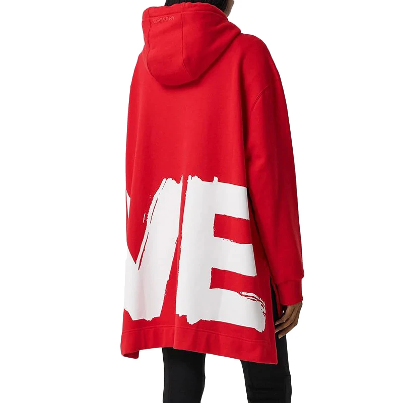 商品Burberry|BURBERRY 女士红色卫衣/帽衫 8038129,价格¥1665,第1张图片