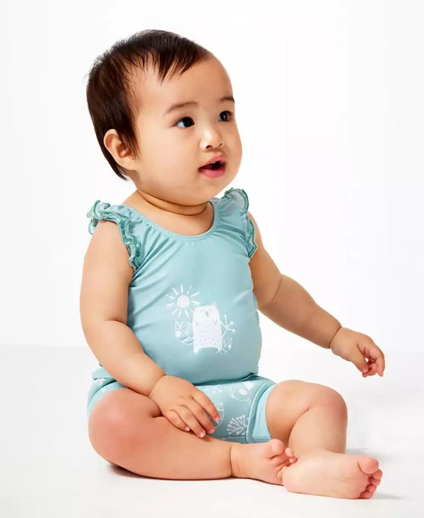 商品Splash About|Toddler Girls Happy Nappy Swimsuit with Swim Diaper,价格¥204,第3张图片详细描述