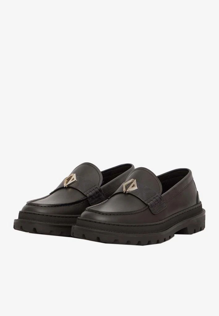 商品Dior|Logo Plaque Explorer Loafers in Calf Leather,价格¥4672,第3张图片详细描述