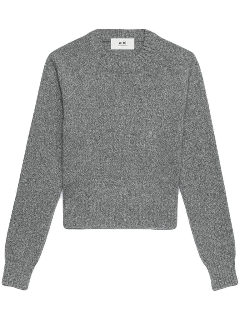 商品AMI|AMI PARIS - Ami De Couer Cashmere Sweater,价格¥3068,第1张图片