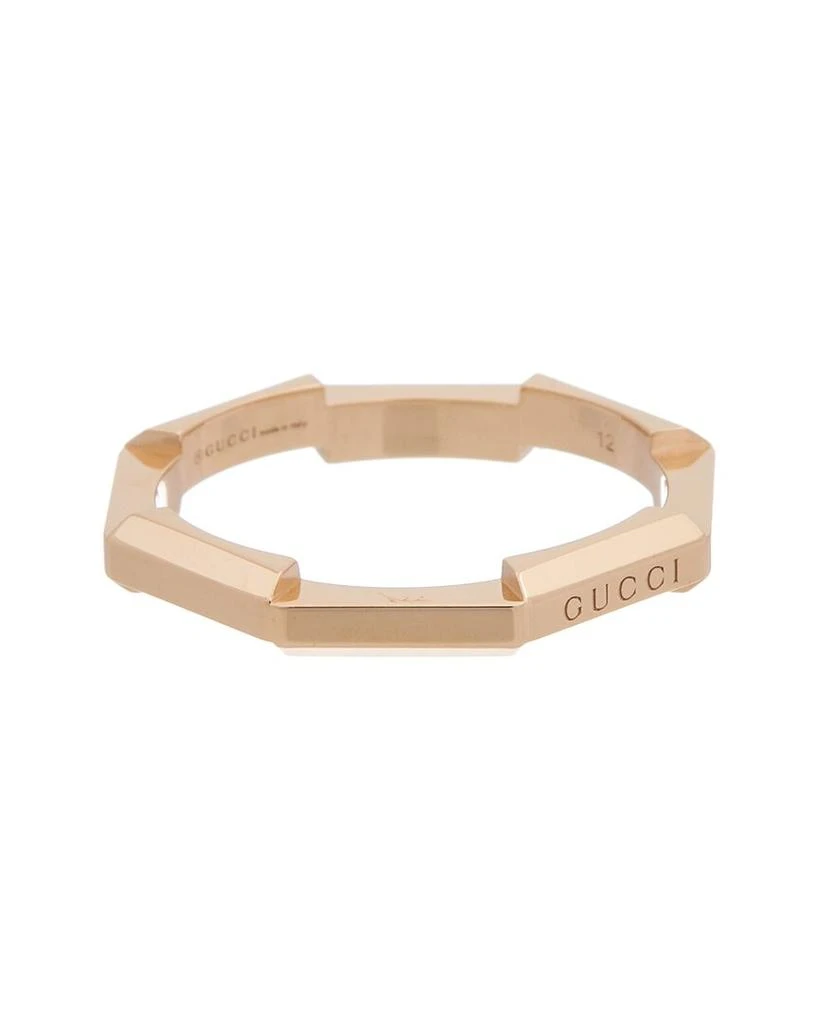 商品Gucci|Gucci Link to Love 18K Rose Gold Ring,价格¥4903,第2张图片详细描述