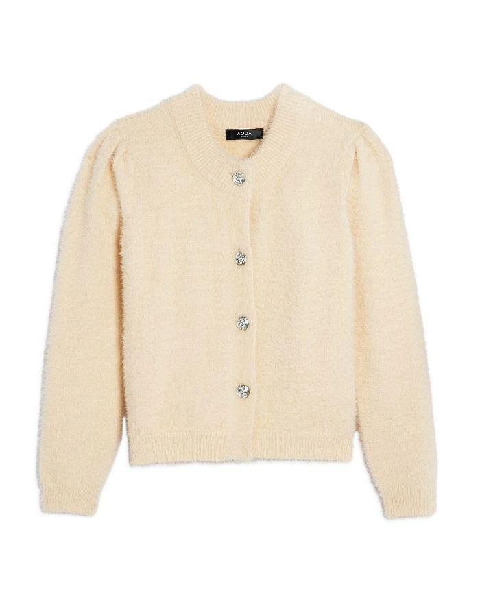 商品AQUA|Girls' Button Cardigan, Little Kid, Big Kid - Exclusive,价格¥510,第1张图片