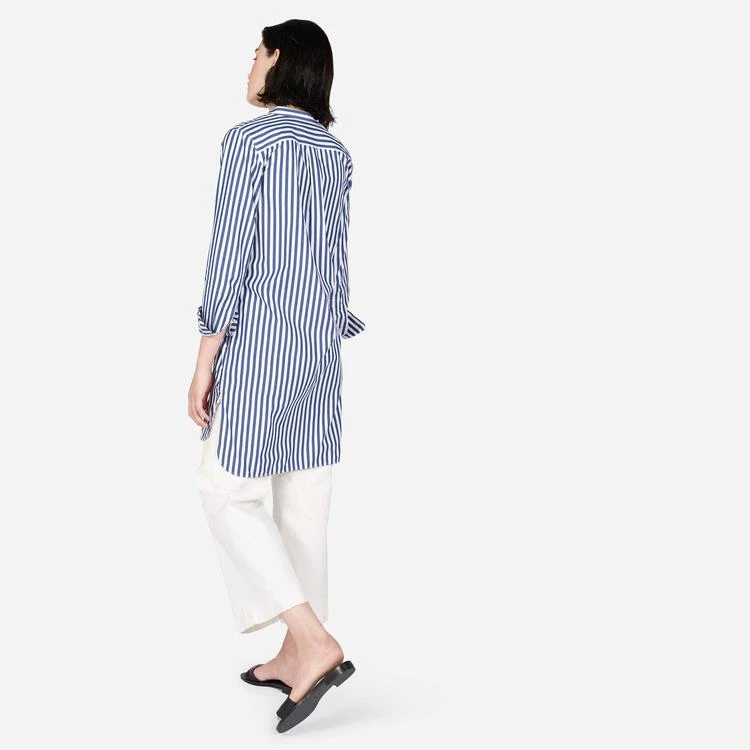 商品Everlane|全棉府绸条纹衬衫裙,价格¥482,第4张图片详细描述