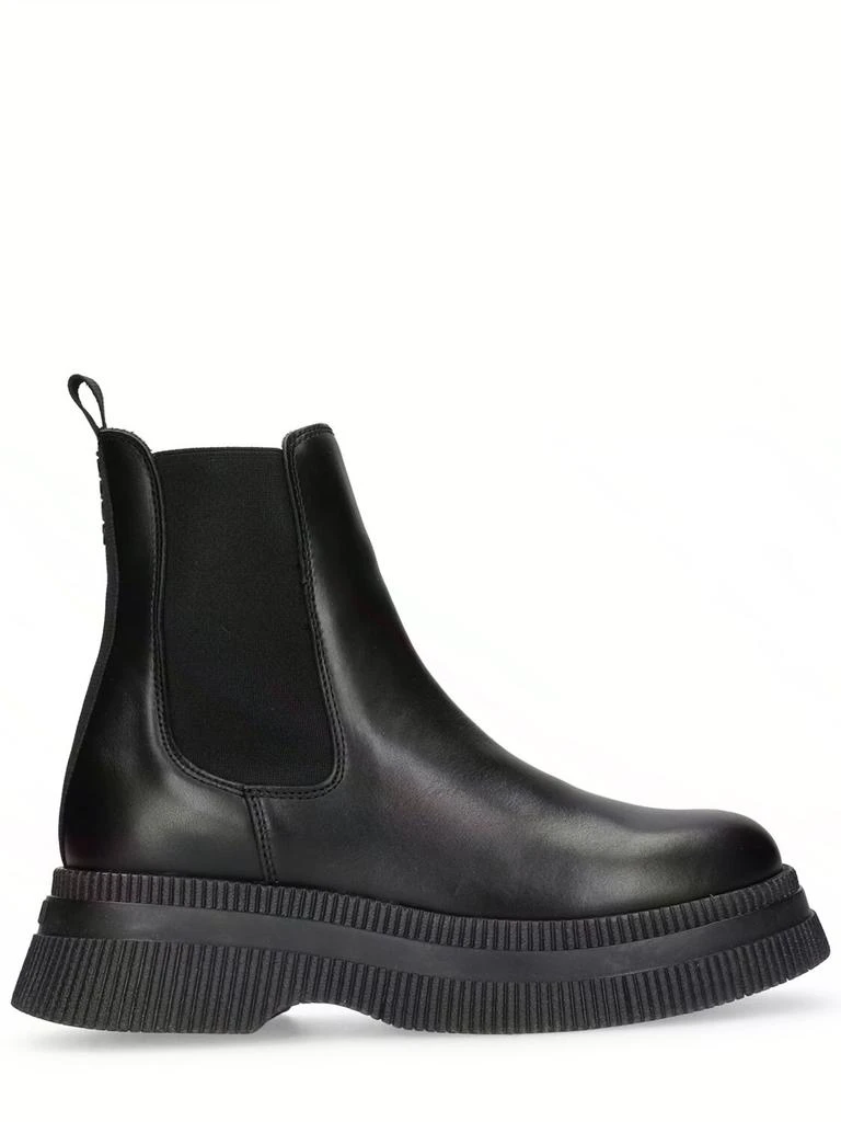 商品Ganni|55mm Leather Chelsea Boots,价格¥1697,第1张图片